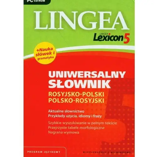 Lingea Uniwersalny słownik rosyjsko-polski polsko-rosyjski