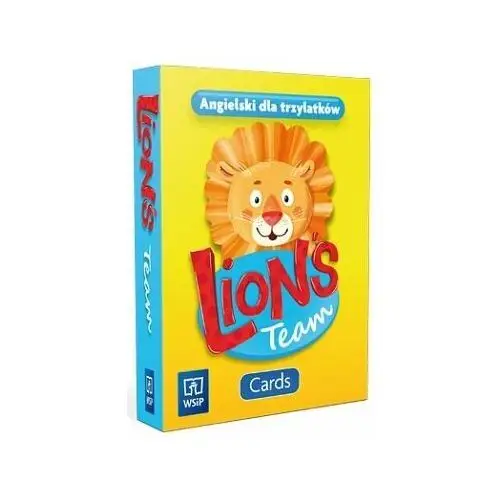 Lion's Team. Język angielski Cards. PRZ. 3-latek