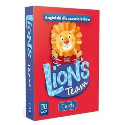 Lion's team. język angielski. cards. sześciolatek Wydawnictwa szkolne i pedagogiczne