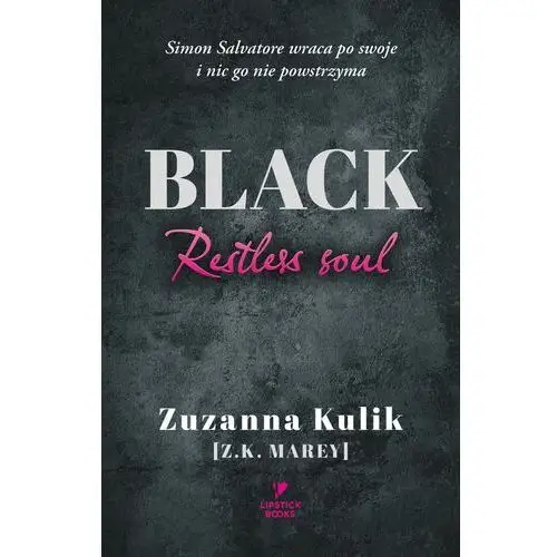 Black. restless soul Lipstick books