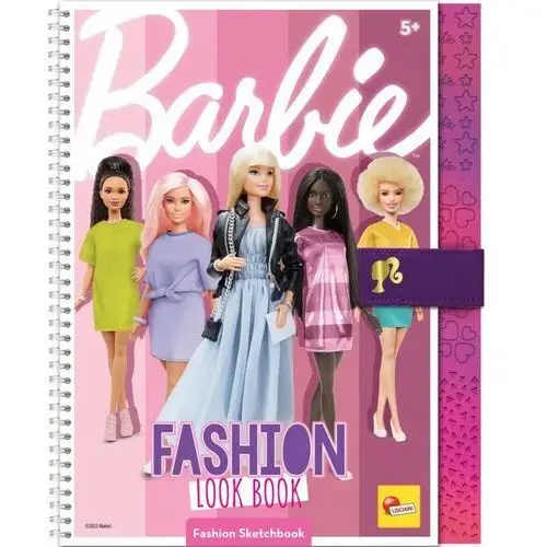 Lisciani książeczka szkicownik barbie