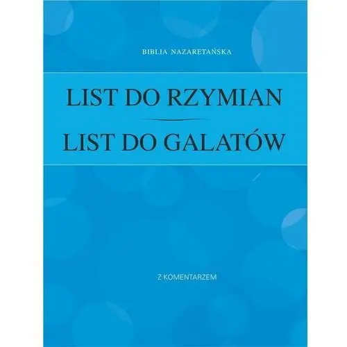 List do rzymian / list do galatów