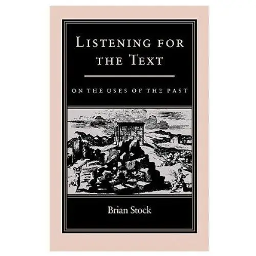 Listening for the text University of pennsylvania press