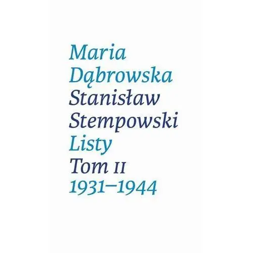 Listy. tom ii. 1931-1944