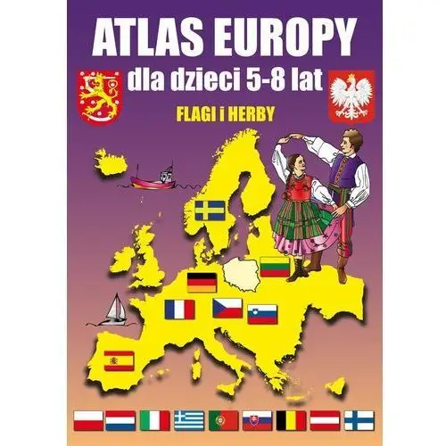 Atlas europy dla dzieci 5-8 lat. Literat