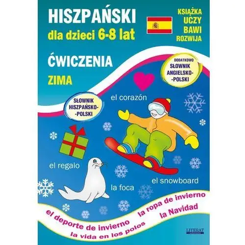 Hiszpański dla dzieci 6-8 lat. zima. ćwiczenia, AZ#7D54EE3CEB/DL-ebwm/pdf