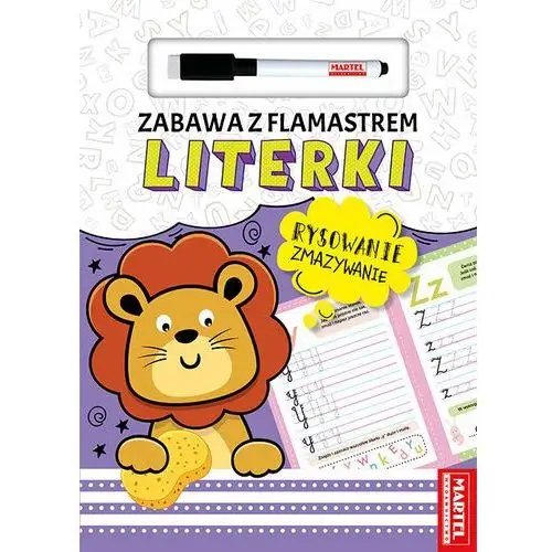 Literki. Zabawa z flamastrem