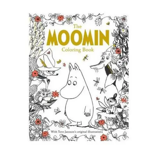 The Moomin Coloring Book (Official Gift Edition with Gold Foil Cover)