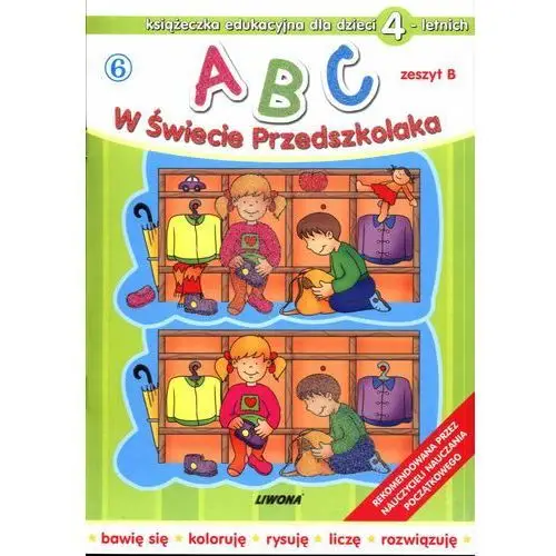 ABC w świecie przedszkolaka dla dzieci 4-letnich,920KS (66945)