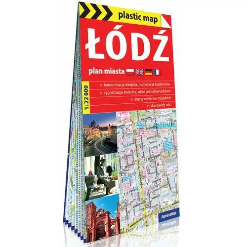 Łódź. Plan miasta 1:22 000