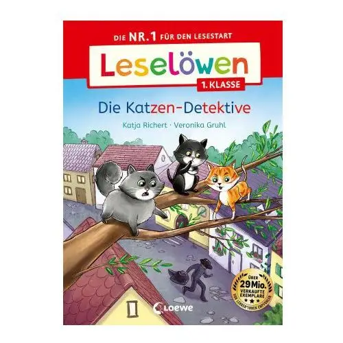 Leselöwen 1. klasse - die katzen-detektive Loewe verlag gmbh