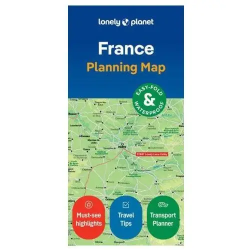 Lonely planet France planning map e02