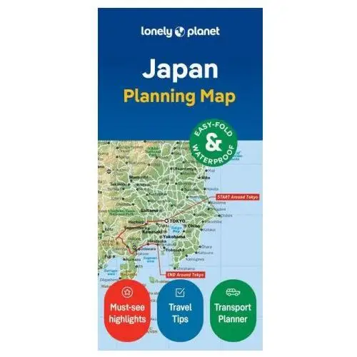 Lonely planet Japan planning map e02