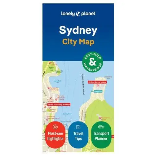 Sydney city map Lonely planet