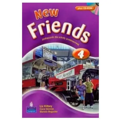 New friends 4 podrecznik z plyta cd Longman