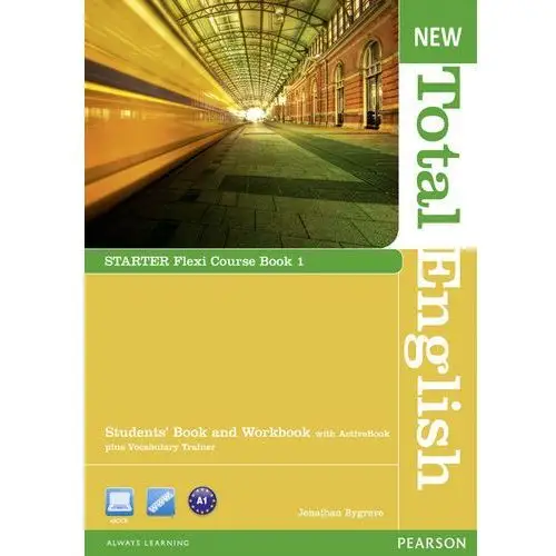Longman / pearson education New total english flexi starter course book 1 (podręcznik z ćwiczeniami)