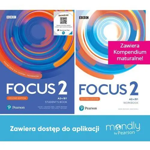Focus 2 2ed sb + wb + dostęp mondly Longman pearson