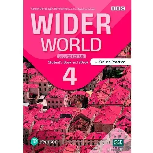 Wider world. second edition 4. student's book with online practice + podręcznik w wersji cyfrowej Longman pearson