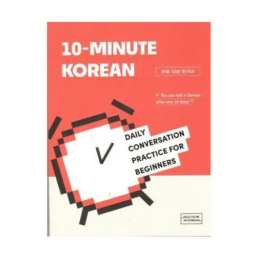 Longtail books 10-minute korean: daily conversation practice for beginners