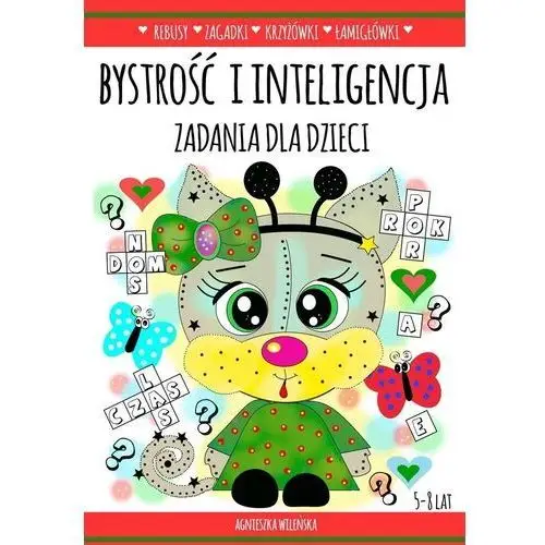 Love books Bystrość i inteligencja. zadania dla dzieci 5-8 la