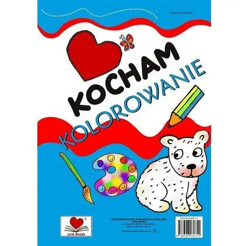 Kocham kolorowanie Love books