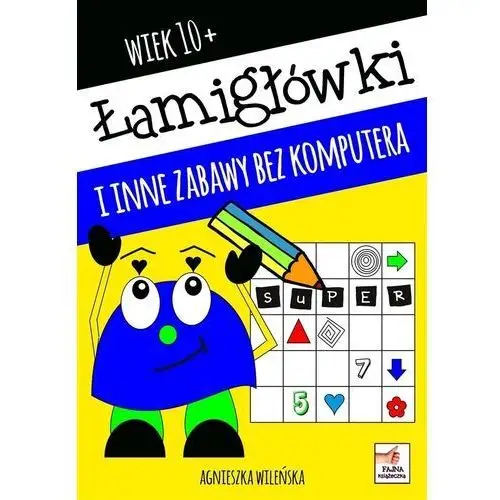 Łamigłówki i inne zabawy bez komputera Love books