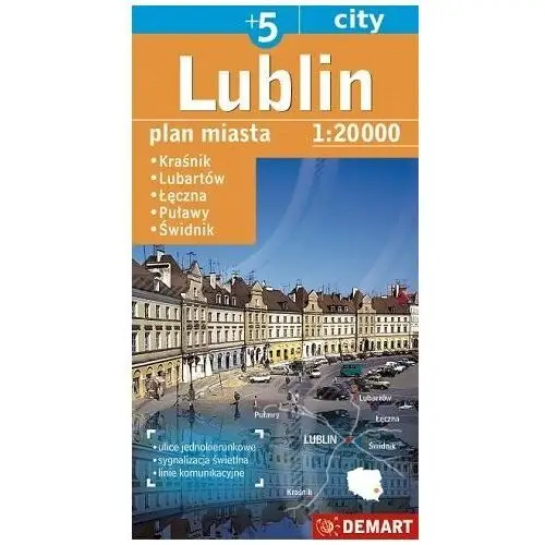 Lublin. Plan miasta 1:20 000