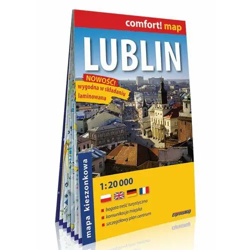 Lublin. Plan miasta kieszonkowy 1:20 000