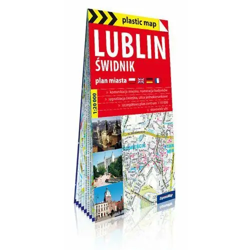 Lublin, Świdnik. Plan miasta 1:20 000