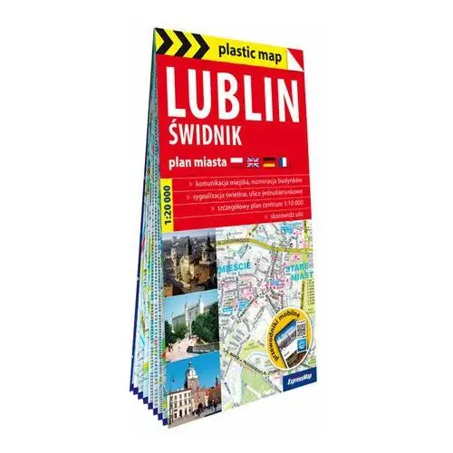 Lublin, Świdnik. Plan miasta 1:20 000