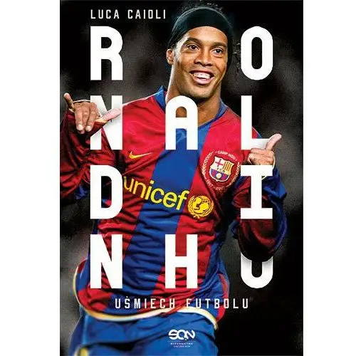 Luca caioli Ronaldinho. uśmiech futbolu