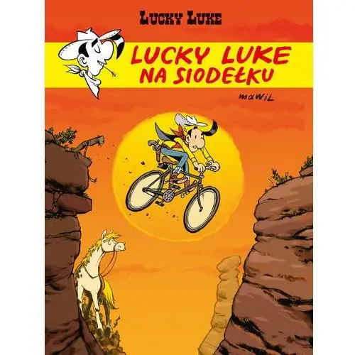 Lucky Luke na siodełku. Lucky Luke