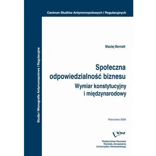 Społeczna odpowiedzialność biznesu