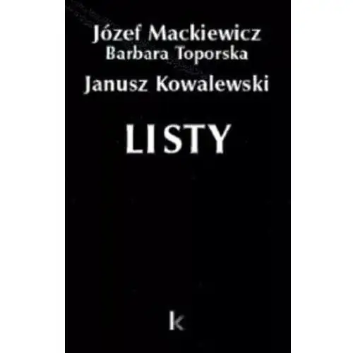 Mackiewicz józef Dzieła t.29 listy (kowalewski)
