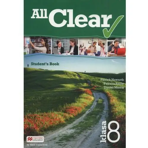 All clear. klasa 8. książka ucznia. język angielski. szkoła podstawowa,474KS