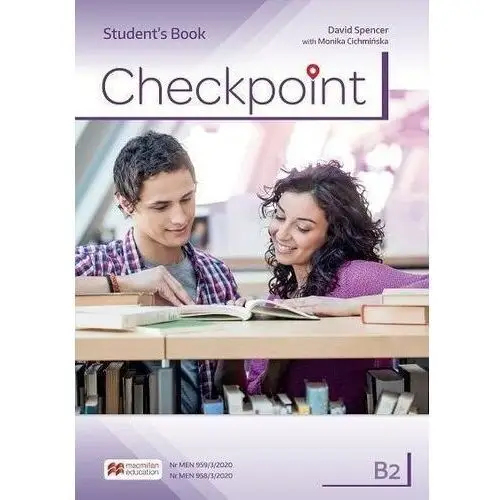 Macmillan Checkpoint b2 książka ucznia + książka cyfrowa - cichmińska monika, spencer david