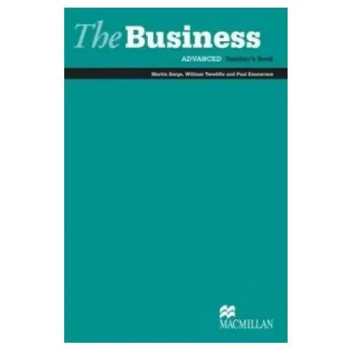Macmillan education Business advanced level teacher's book