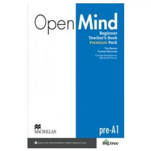 Macmillan education Open mind beginner teacher's book premium pack with class audio, workbook audio, video & online workbook