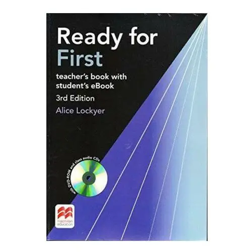 Ready for first 3rd edition + ebook teacher's pack Macmillan education