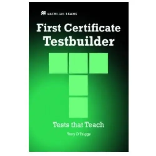 First Certificate Testbuilder