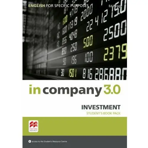 Macmillan In company 3.0 esp investment student's pack