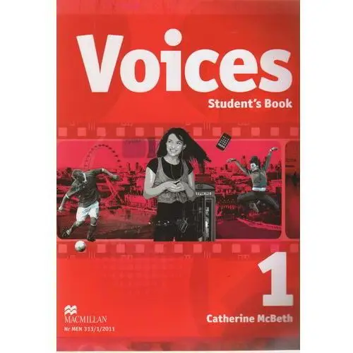 Voices 1 student's book z płytą cd Macmillan