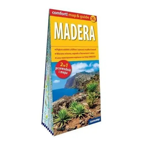 Madera laminowany map&guide 2w1 przewodnik i mapa