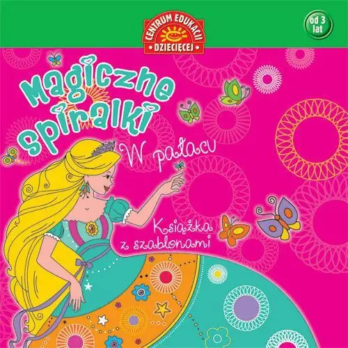 Magiczne spiralki. W pałacu. Książka z szablonami