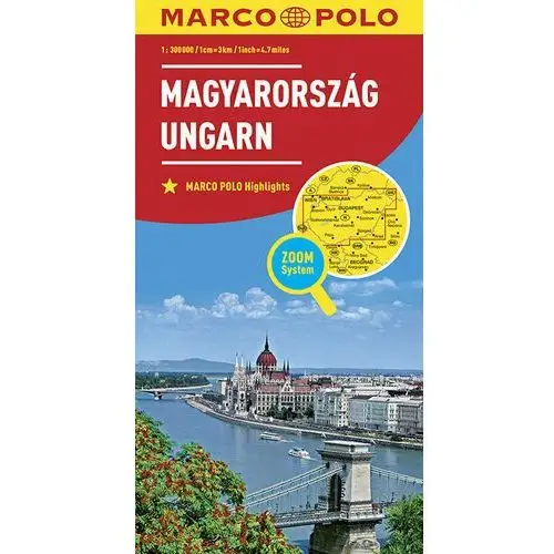 Magyarorszag. Ungar. Mapa 1:300 000