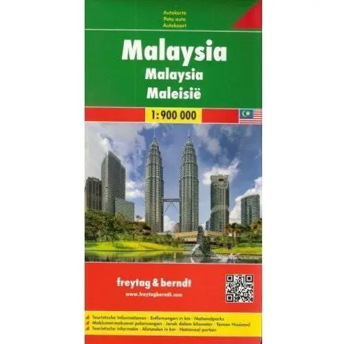 Malezja. Mapa 1:900 000