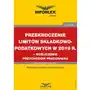 Małgorzata kozłowska, izabela nowacka Przekroczenie limitów składkowo-podatkowych w 2019 r. - rozliczenie przychodów pracownika Sklep on-line