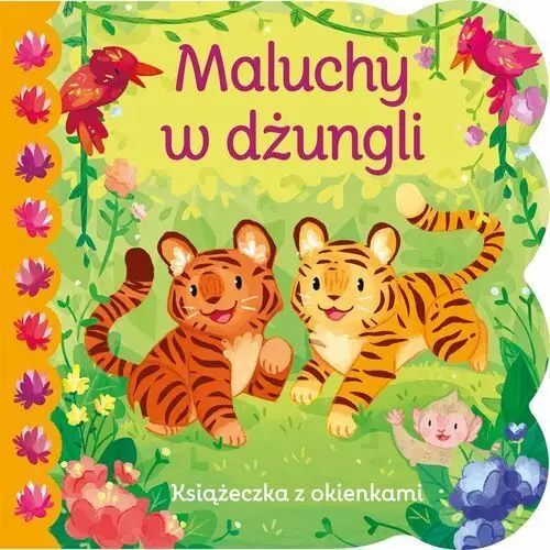 Maluchy w dżungli. Książeczka z okienkami