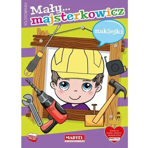 Mały majsterkowicz z naklejkami