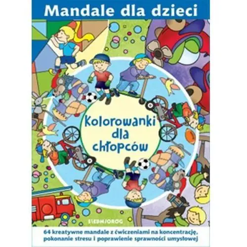 Mandale dla dzieci. Kolorowanki dla chłopców